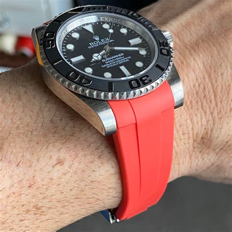 rolex red band|Rolex closing bands.